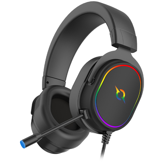 AQIRYS Słuchawki przewodowe ALTAIR 7.1 RGB black