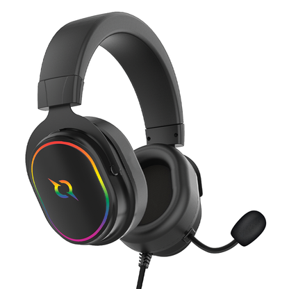 AQIRYS Słuchawki przewodowe ALTAIR 7.1 RGB black