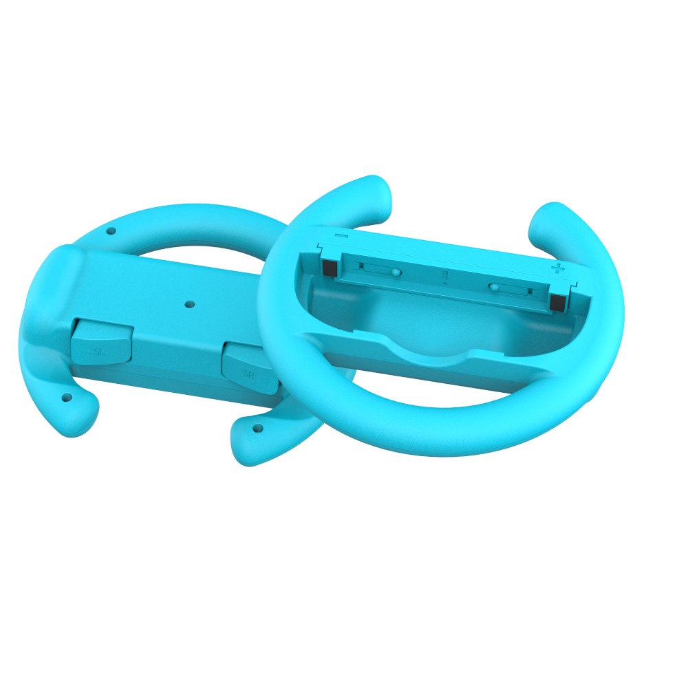 YAXO Uchwyt do Joy-Con WHEELS SET do NS/NS2 Inferno Orange&Hydro Blue
