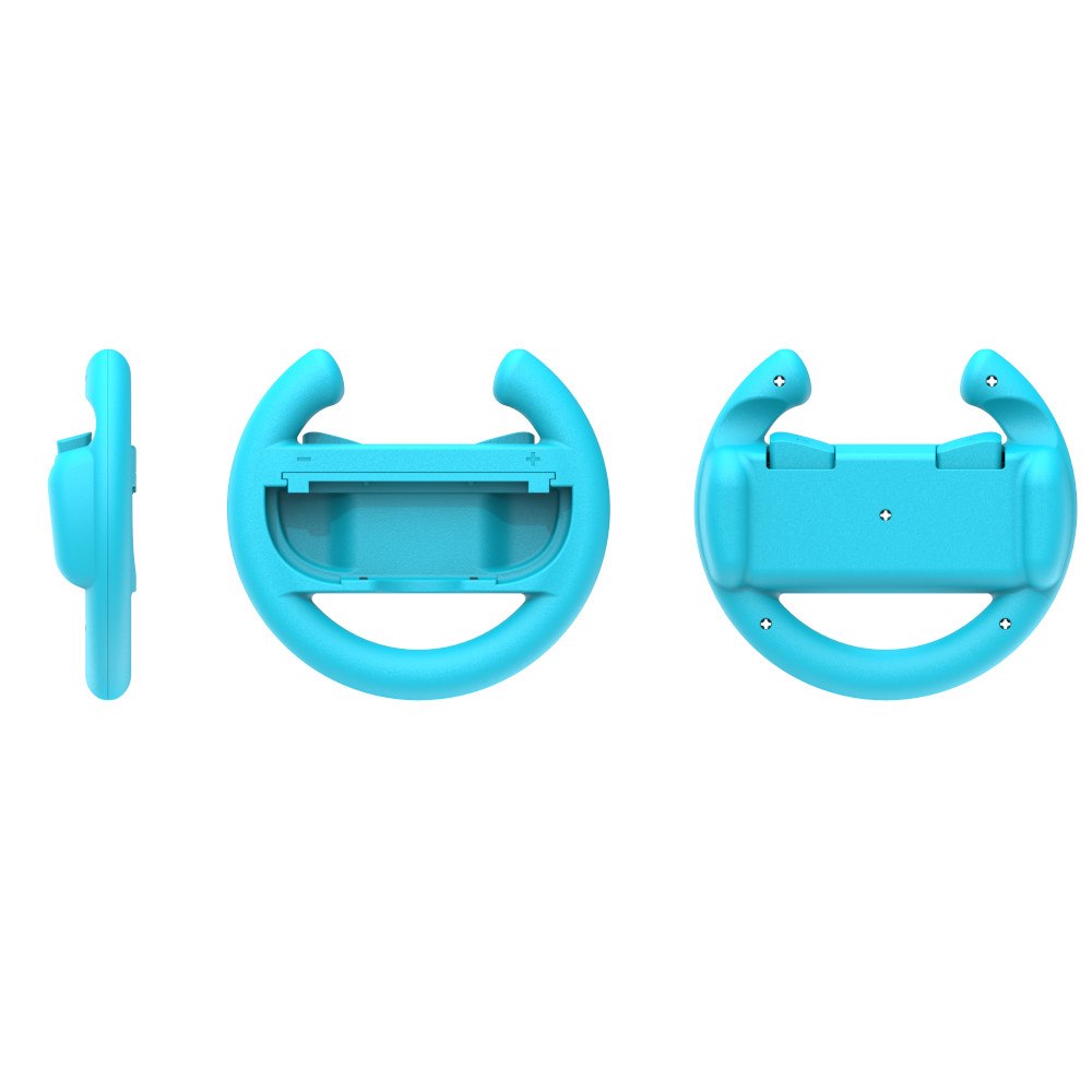 YAXO Uchwyt do Joy-Con WHEELS SET do NS/NS2 Inferno Orange&Hydro Blue