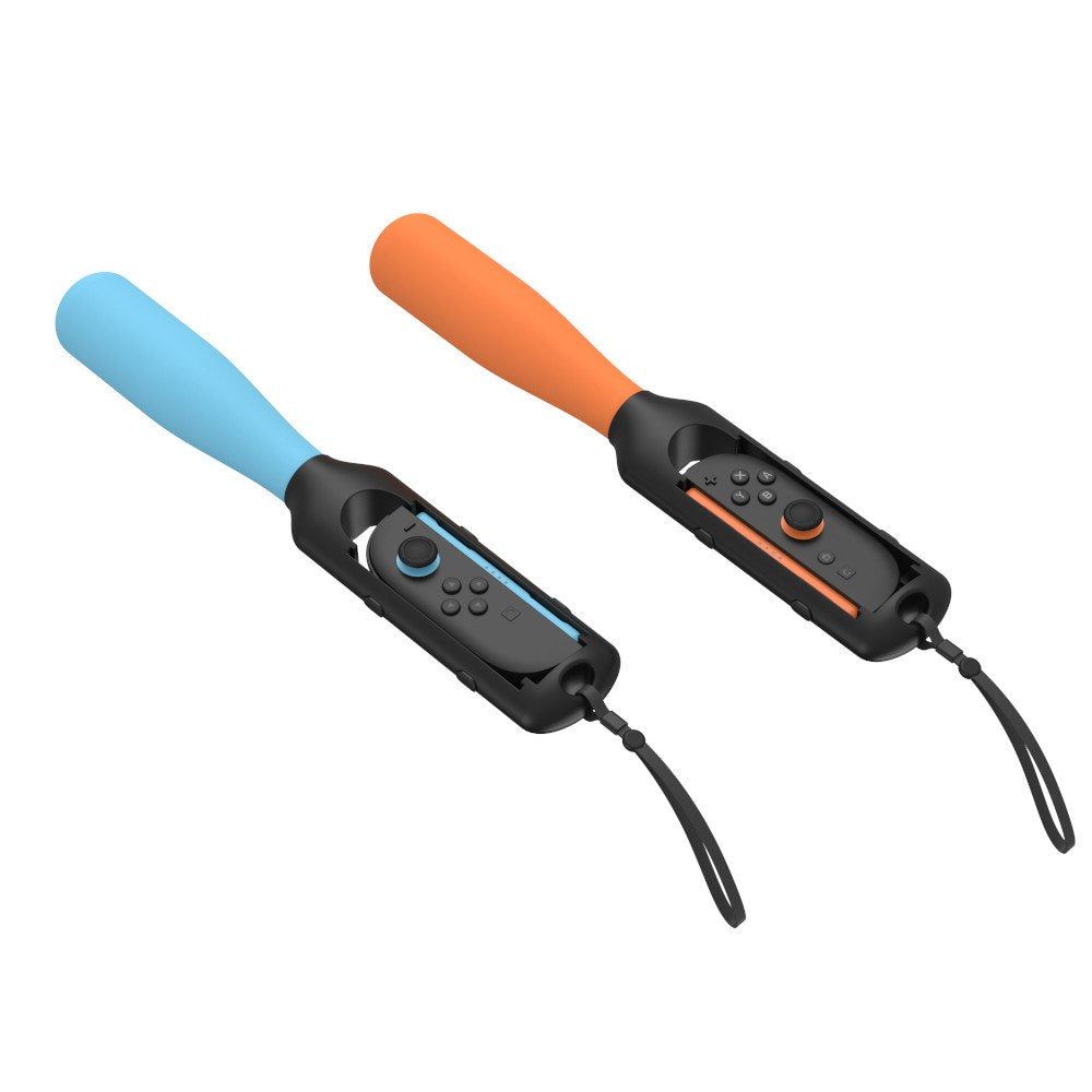 YAXO Uchwyt do Joy-Con BASEBALL SET do NS/NS2 Inferno Orange&Hydro Blue