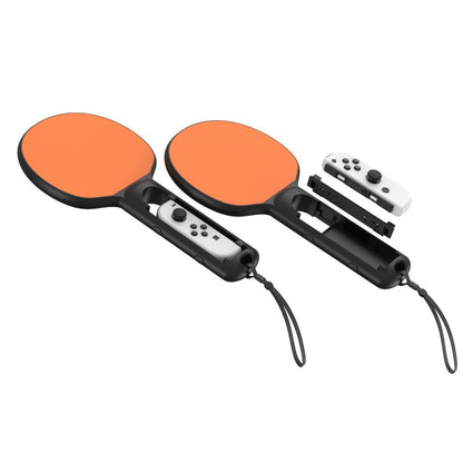 YAXO Uchwyt do Joy-Con TENNIS SET do NS/NS2 Inferno Orange&Hydro Blue