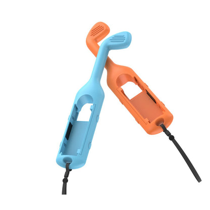 YAXO Uchwyt do Joy-Con GOLF SET do NS/NS2 Inferno Orange&Hydro Blue