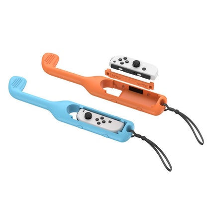 YAXO Uchwyt do Joy-Con GOLF SET do NS/NS2 Inferno Orange&Hydro Blue