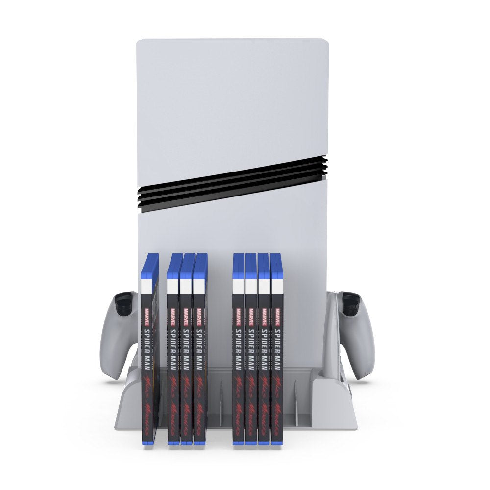 YAXO Podstawka chłodząca i ładująca ARCTIC BREEZE NE do PS5/PS5 Slim/PS5 Pro Alpine White