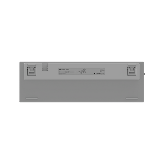 AQIRYS Klawiatura mechaniczna 65%/68 klawiszy Dual Mode: Wirelles&BT+Wired AGENA white