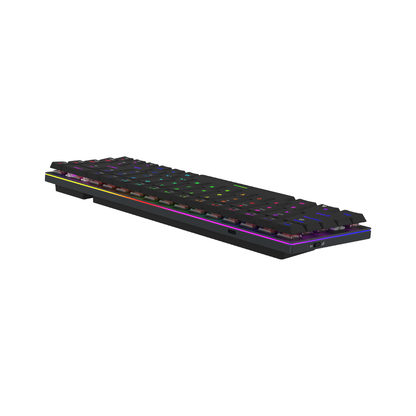 AQIRYS Klawiatura mechaniczna 65%/68 klawiszy Dual Mode: Wirelles&BT+Wired AGENA black