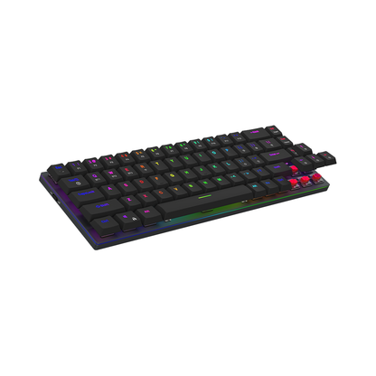 AQIRYS Klawiatura mechaniczna 65%/68 klawiszy Dual Mode: Wirelles&BT+Wired AGENA black