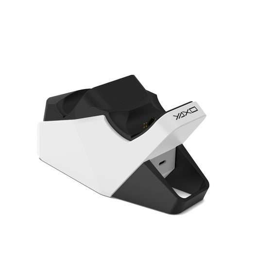 YAXO RAPID SHOT Charger for DS PS5 Alpine White controllers