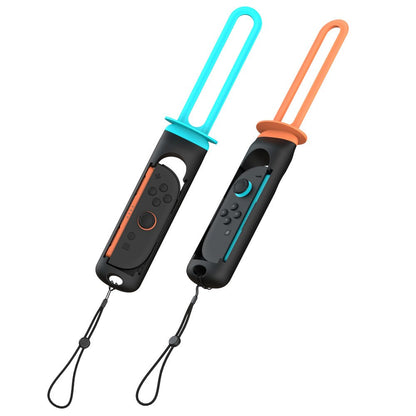 YAXO Uchwyt do Joy-Con SWORD SET do NS/NS2 Inferno Orange&Hydro Blue