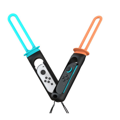 YAXO Uchwyt do Joy-Con SWORD SET do NS/NS2 Inferno Orange&Hydro Blue