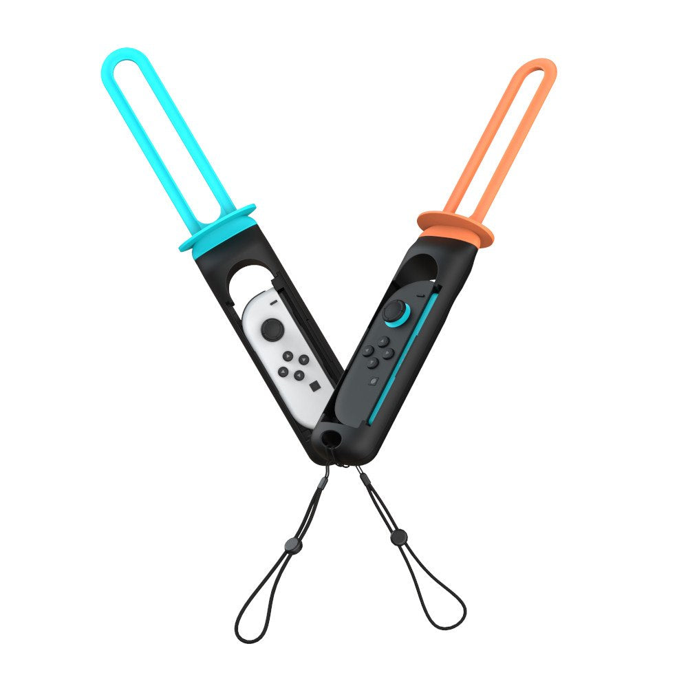 YAXO Uchwyt do Joy-Con SWORD SET do NS/NS2 Inferno Orange&Hydro Blue
