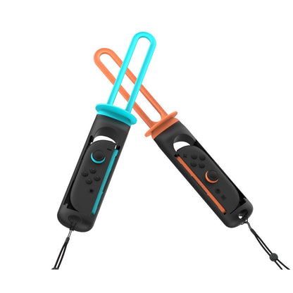 YAXO Uchwyt do Joy-Con SWORD SET do NS/NS2 Inferno Orange&Hydro Blue