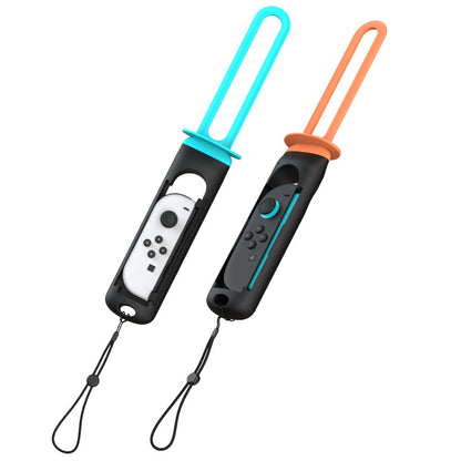 YAXO Uchwyt do Joy-Con SWORD SET do NS/NS2 Inferno Orange&Hydro Blue