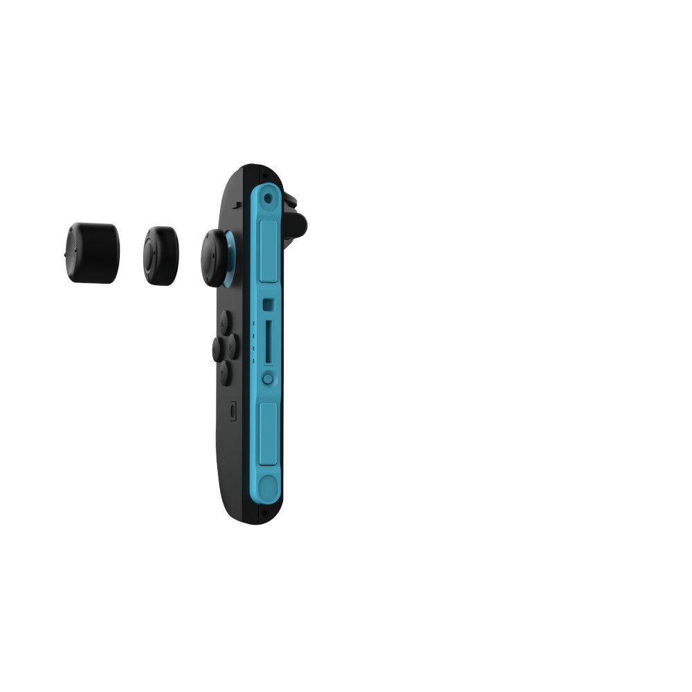 YAXO Nakładki na joysticki Joy-Con THUMBSTICK SET do NS2 Techno Black