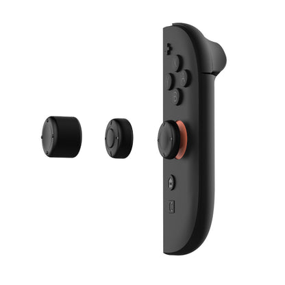 YAXO Nakładki na joysticki Joy-Con THUMBSTICK SET do NS2 Techno Black