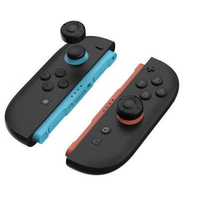 YAXO Nakładki na joysticki Joy-Con THUMBSTICK SET do NS2 Techno Black