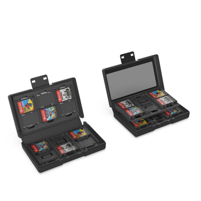 YAXO Etui na 24 karty z grami STORAGE SET do NS/NS2 Techno Black