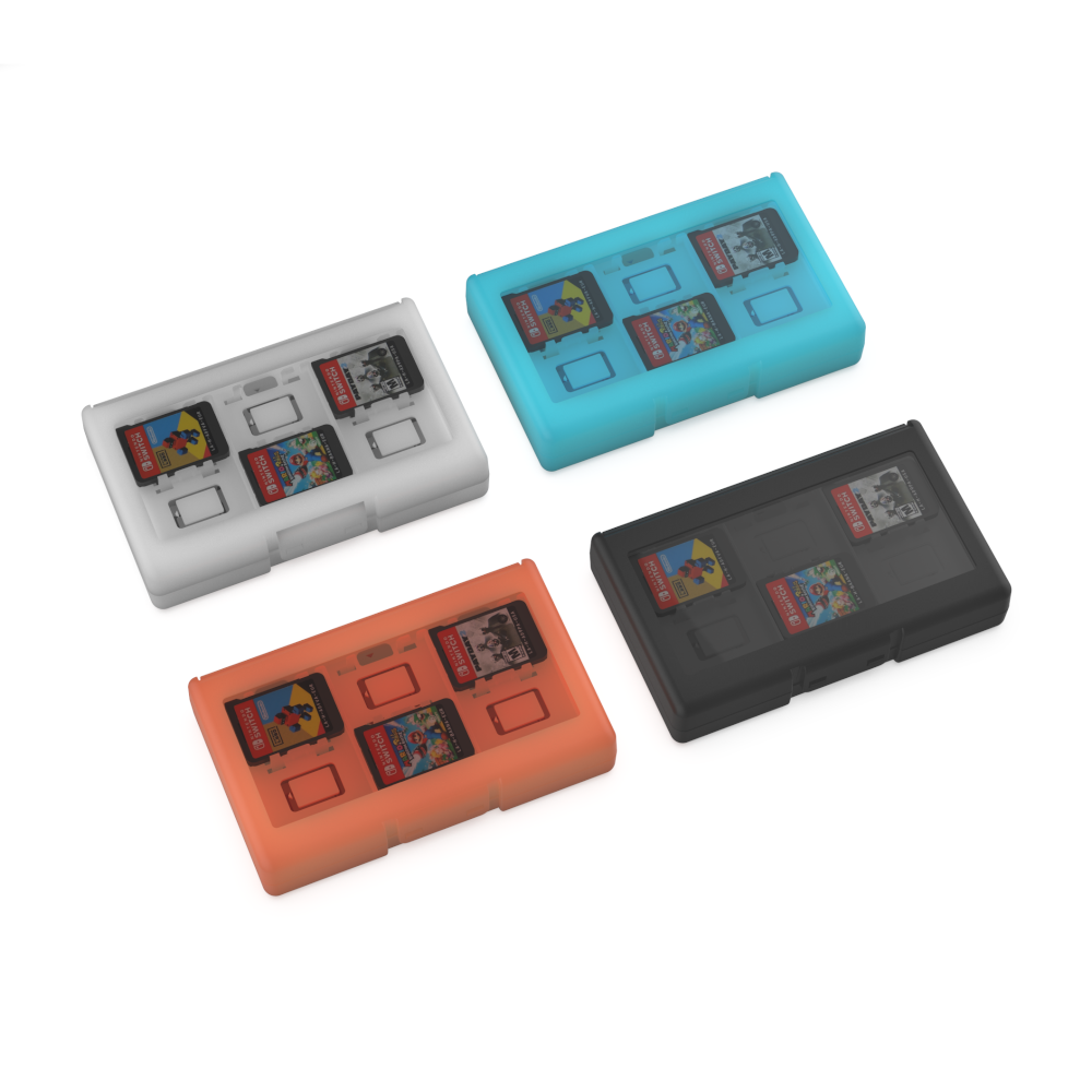 YAXO Etui na 24 karty z grami STORAGE SET do NS/NS2 Techno Black