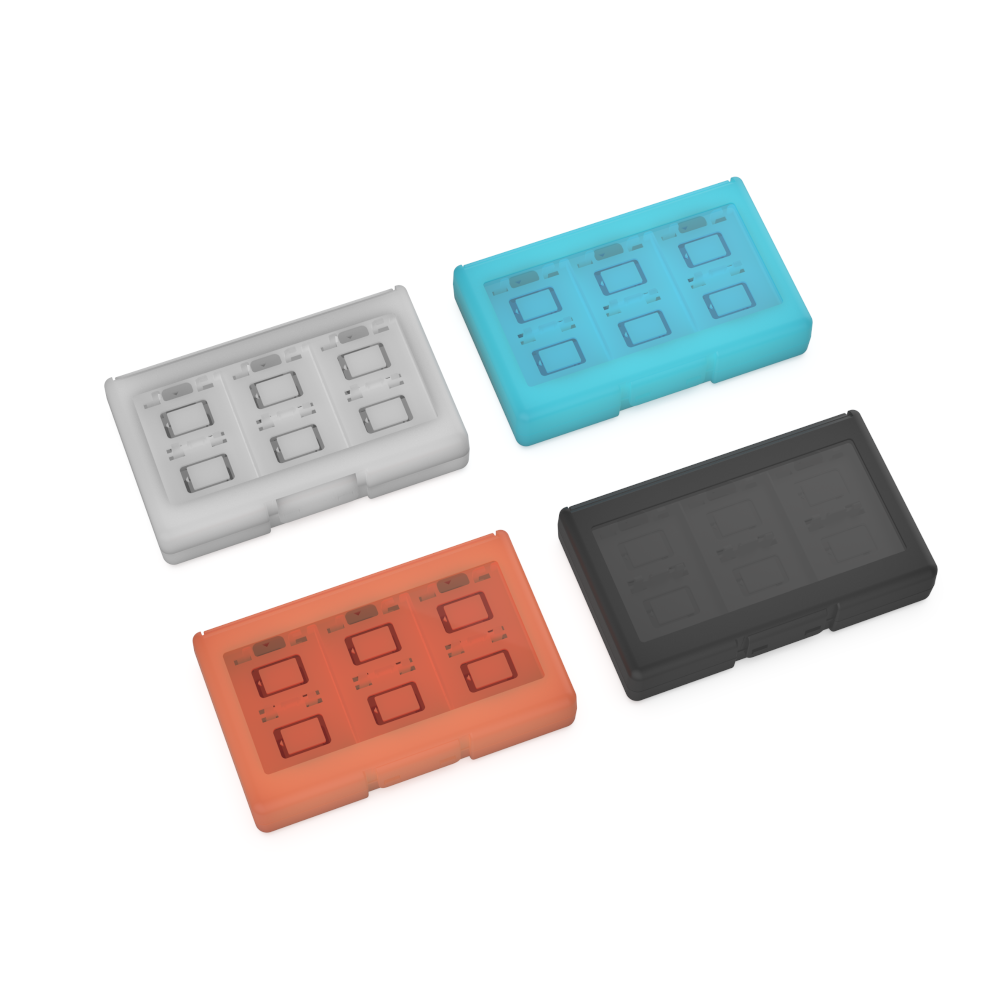 YAXO Etui na 24 karty z grami STORAGE SET do NS/NS2 Techno Black