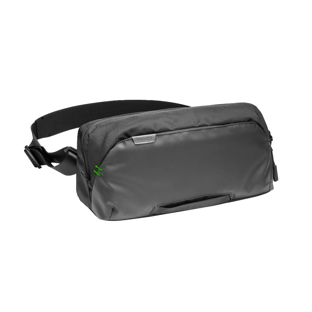 YAXO Torba na ramię do konsoli TOHONO do ROG XBOX Ally/PS Portal/Steam Deck/NS/NS2 Techno Black