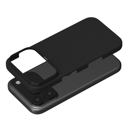 YAXO Etui na telefon Aramid Fiber Ultra Slim Case MagSafe iPhone 17 Pro Dusty Black
