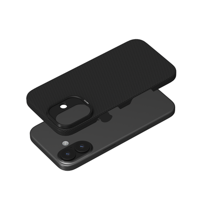 YAXO Etui na telefon Aramid Fiber Ultra Slim Case MagSafe iPhone 17 Dusty Black