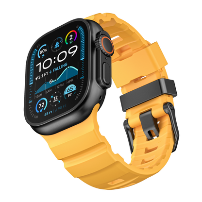 YAXO Pasek do Apple Watch Rugged Evo Sport Band 44/45/46/49 mm Sunny Yellow