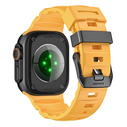 YAXO Pasek do Apple Watch Rugged Evo Sport Band 44/45/46/49 mm Sunny Yellow