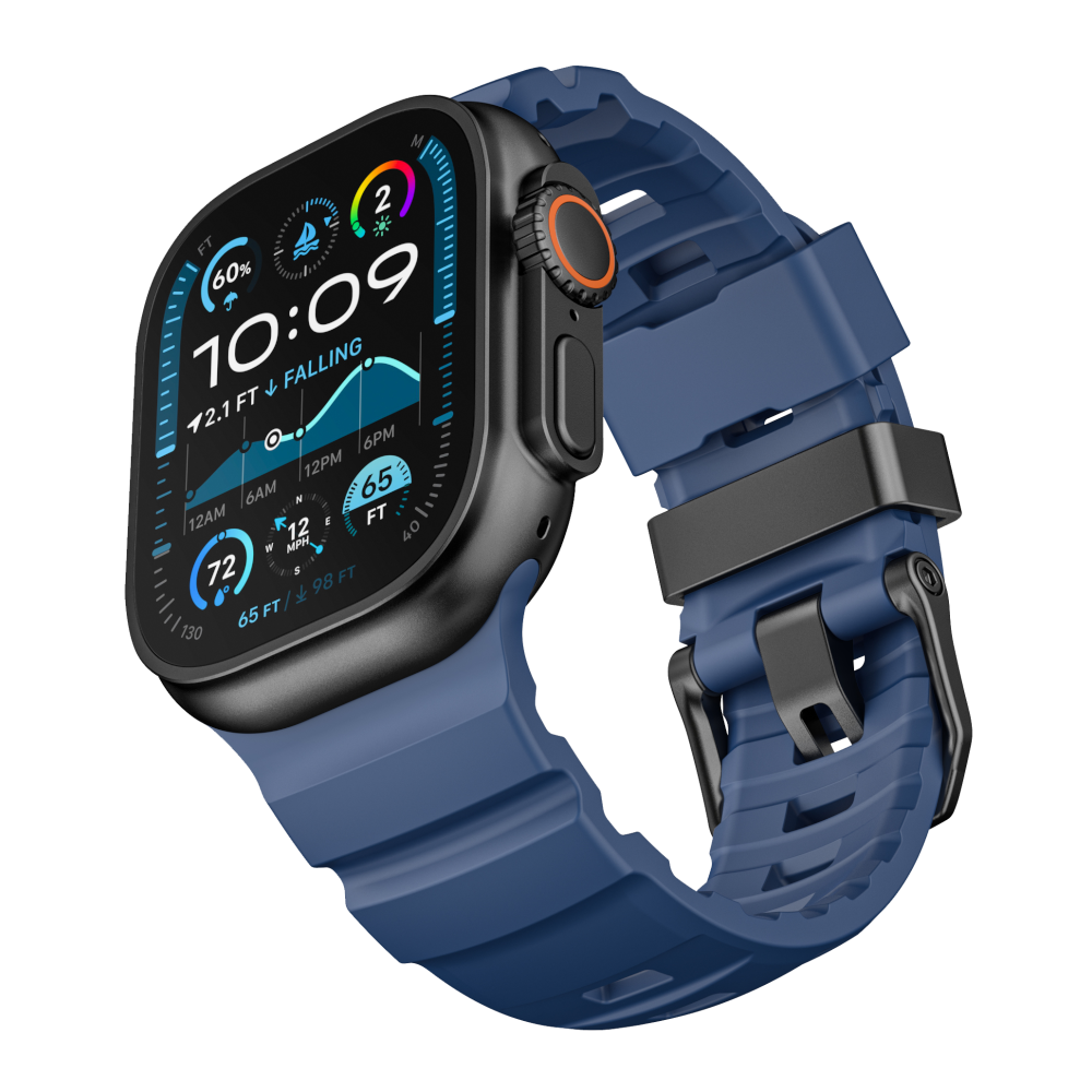 YAXO Pasek do Apple Watch Rugged Evo Sport Band 44/45/46/49 mm Ocean Blue