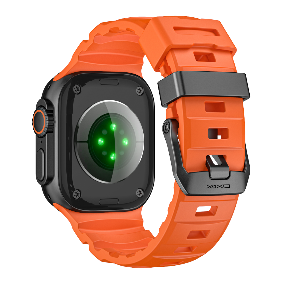 YAXO Pasek do Apple Watch Rugged Evo Sport Band 44/45/46/49 mm Magma Orange