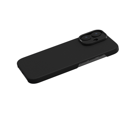 YAXO Etui na telefon Aramid Fiber Ultra Slim Case MagSafe iPhone 17 Dusty Black