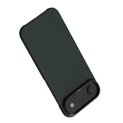 YAXO Etui na telefon Aramid Fiber Ultra Slim Case MagSafe iPhone 17 Air Tropic Green