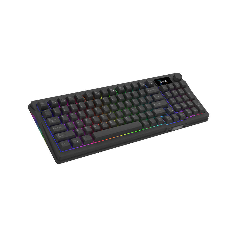 AQIRYS Klawiatura mechaniczna 96%/95 klawiszy przewodowa ATRIA black