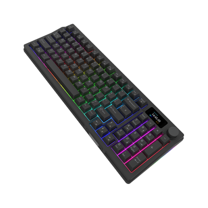 AQIRYS Klawiatura mechaniczna 96%/95 klawiszy przewodowa ATRIA black
