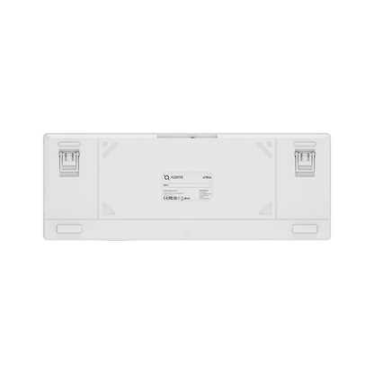 AQIRYS Klawiatura mechaniczna 96%/95 klawiszy przewodowa ATRIA white