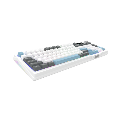 AQIRYS Klawiatura mechaniczna 96%/95 klawiszy przewodowa ATRIA white