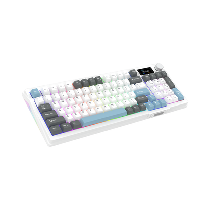 AQIRYS Klawiatura mechaniczna 96%/95 klawiszy przewodowa ATRIA white