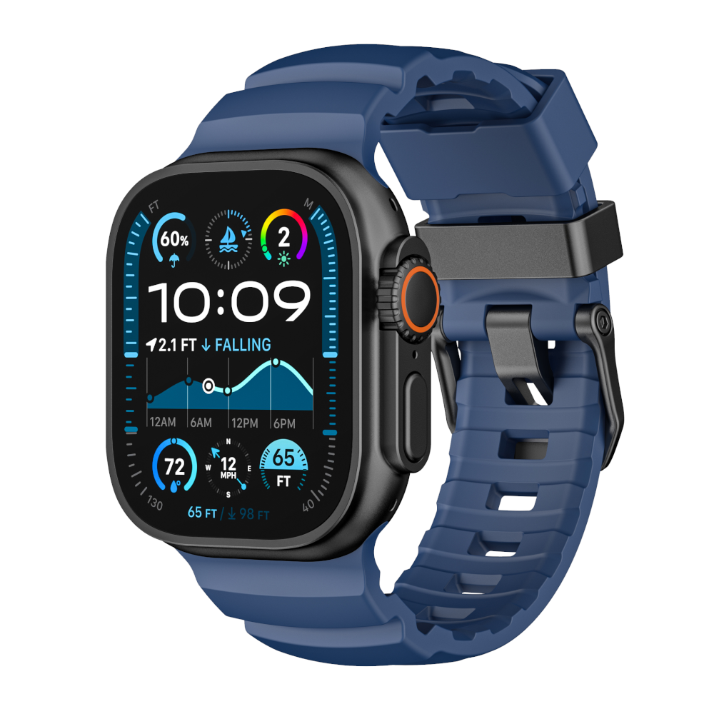 YAXO Pasek do Apple Watch Rugged Evo Sport Band 44/45/46/49 mm Ocean Blue