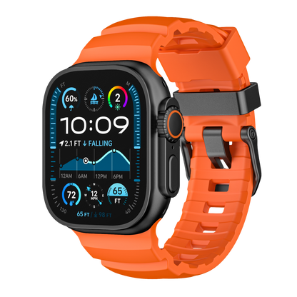 YAXO Pasek do Apple Watch Rugged Evo Sport Band 44/45/46/49 mm Magma Orange