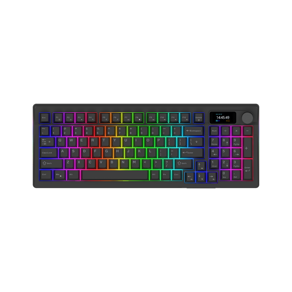 AQIRYS Klawiatura mechaniczna 96%/95 klawiszy przewodowa ATRIA black