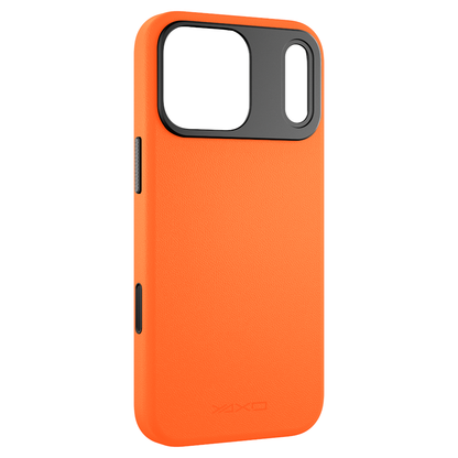 YAXO Etui na telefon Leather Gear Slim Case MagSafe iPhone 17 Pro Max Magma Orange