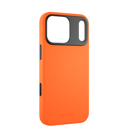 YAXO Etui na telefon Leather Gear Slim Case MagSafe iPhone 17 Pro Magma Orange