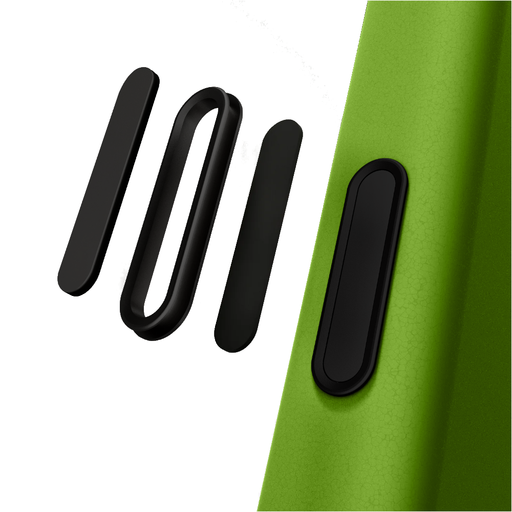 YAXO Etui na telefon Leather Gear Slim Case MagSafe iPhone 17 Pro Max Tropic Green
