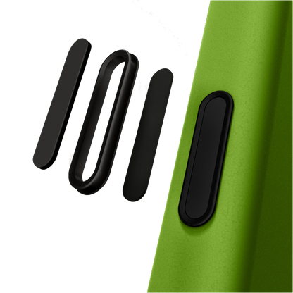 YAXO Etui na telefon Leather Gear Slim Case MagSafe iPhone 17 Pro Max Tropic Green