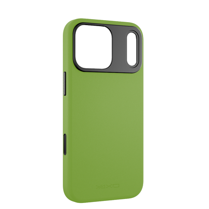 YAXO Etui na telefon Leather Gear Slim Case MagSafe iPhone 17 Pro Tropic Green