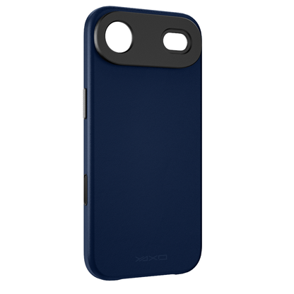 YAXO Etui na telefon Leather Gear Slim Case MagSafe iPhone 17 Air Dusky Blue