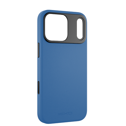 YAXO Etui na telefon Leather Gear Slim Case MagSafe iPhone 17 Pro Electric Blue