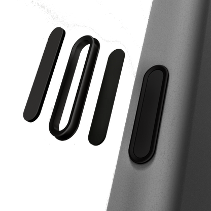 YAXO Etui na telefon Leather Gear Slim Case MagSafe iPhone 17 Air Bohemian Gray