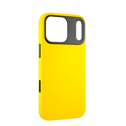 YAXO Etui na telefon Leather Gear Slim Case MagSafe iPhone 17 Pro Honey Yellow